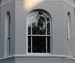 Arched Sash Window